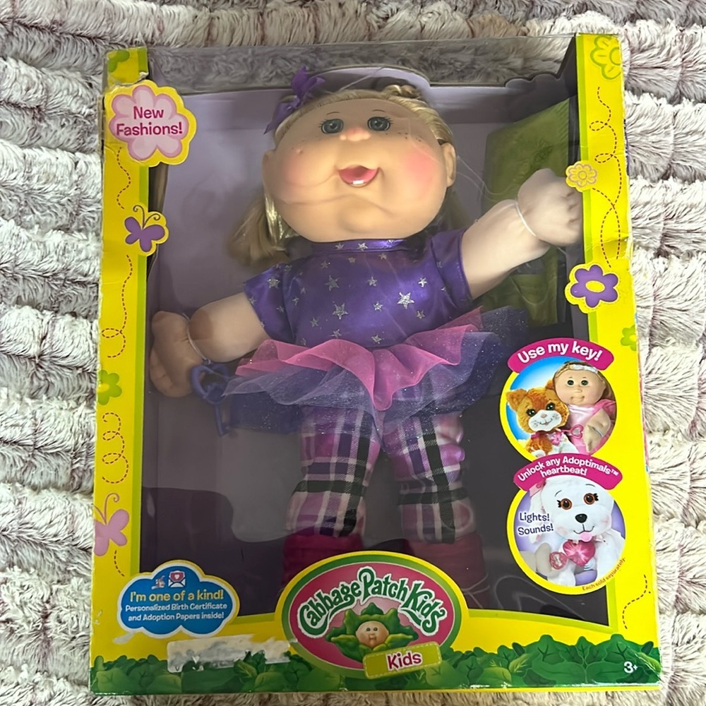 CABBAGE Patchkids I am one of the kind 💥Never opened  box has a little damage
